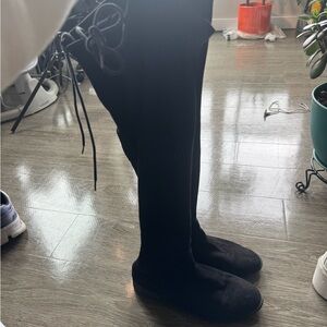 Black Over-the-Knee Women's Boots
